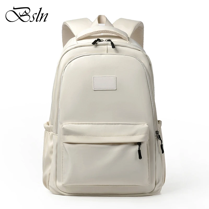 Aesthetic Cute Backpack for School Kids Bookbags Student Black Backpacks for Teen Girls Preppy Casual Middle School Bag
