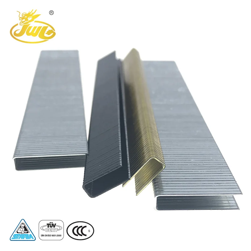 Китай Лидер продаж Стандартный 22GA 4,25 мм u-типа ногтей диван мебель штапель