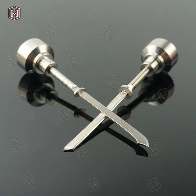 Multifarious Titanium sword Hand Tools, High Quality Titanium knife sword dabber tool
