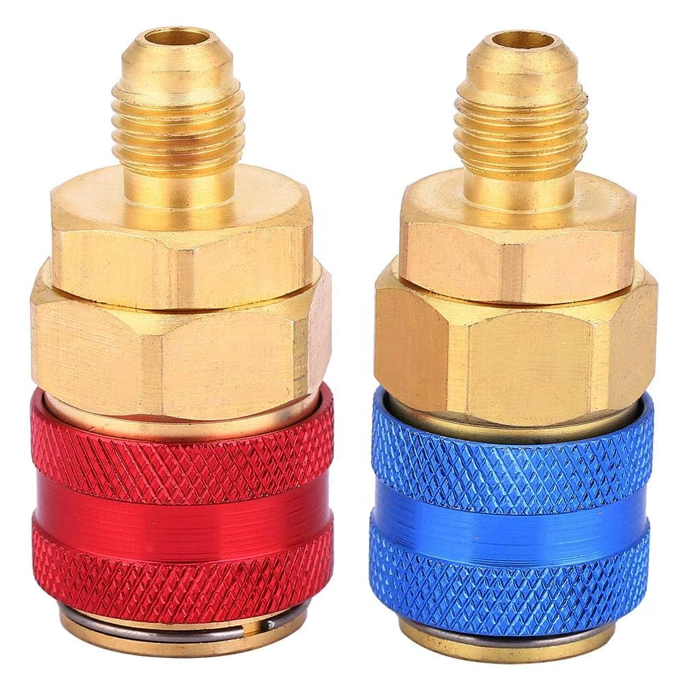 Быстрый соединитель переменного тока R134a 1/4 самец прямой