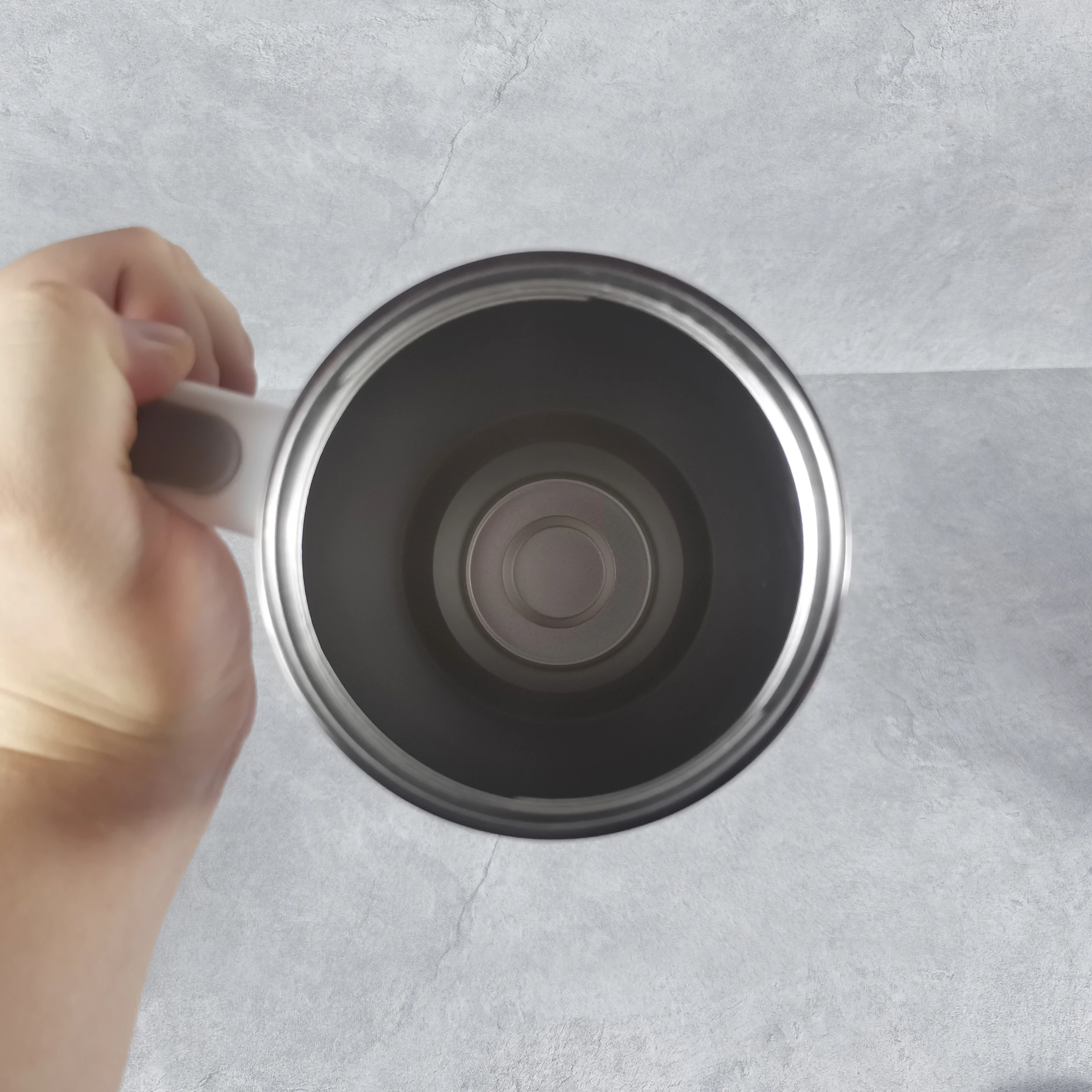 Custom 40 oz rainbow gold copper plated Stainless Steel Double Wall Vacuum Metal Cup Travel Coffee Mug 40oz Tumbler With Handle