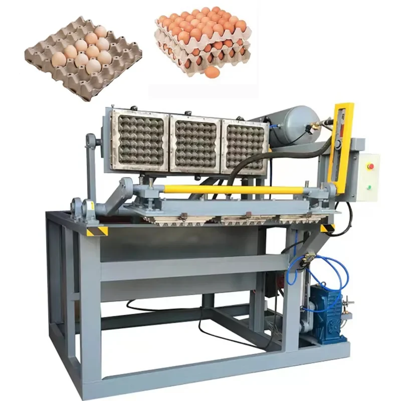 small paper egg tray machine/semi-auto egg tray making machine/low invest egg cartons machine