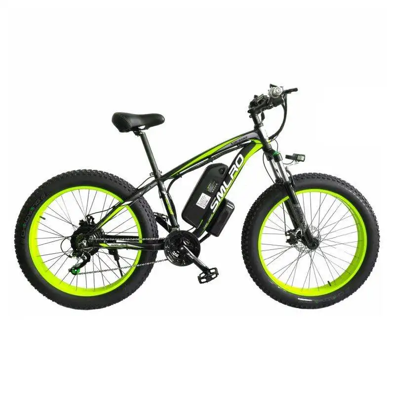 SMLRO Electric Bicycle 26 Inch 48V 750W 13Ah Lithium Battery Snow Fat Tire EBike 21 Speed Beach Ebike bicicleta bike FACTORY
