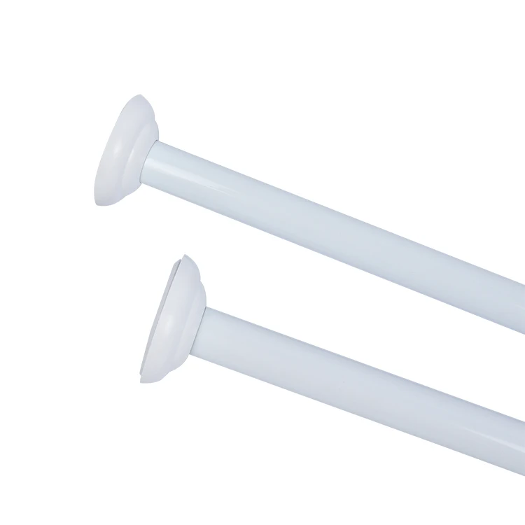 Металлическая вешалка для занавесок 90 градусов изогнутая настенная угловая душевая штанга для ванной комнаты