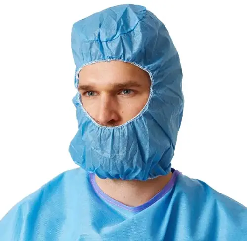 Nonwoven Disposable Surgical Hood Medical Space Cap Manufacturer head cover