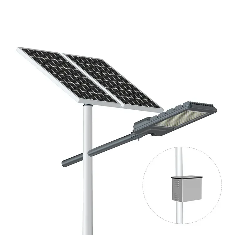 PHOEBUS road lighting sensor motion lights solar street light gel battery suspension anti-theft design
