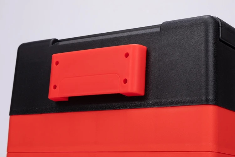 High Capacity 42L Car Fridge with Battery Portable Auto Refrigerator DC 12 V Car Electric Cooler