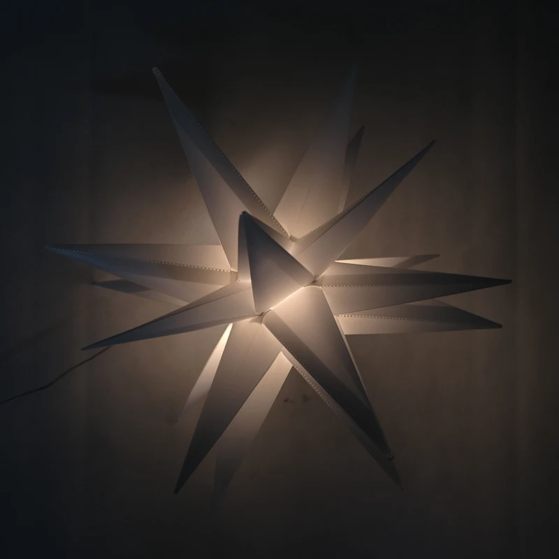 2022 Motif led lighting starburst in christmas starburst light with battery