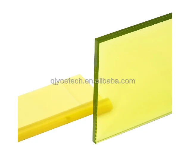 Light Yellow PVB Film Laminated Safety Glass Solid Structure Building Construction Kitchen Staircase Decorative Glass