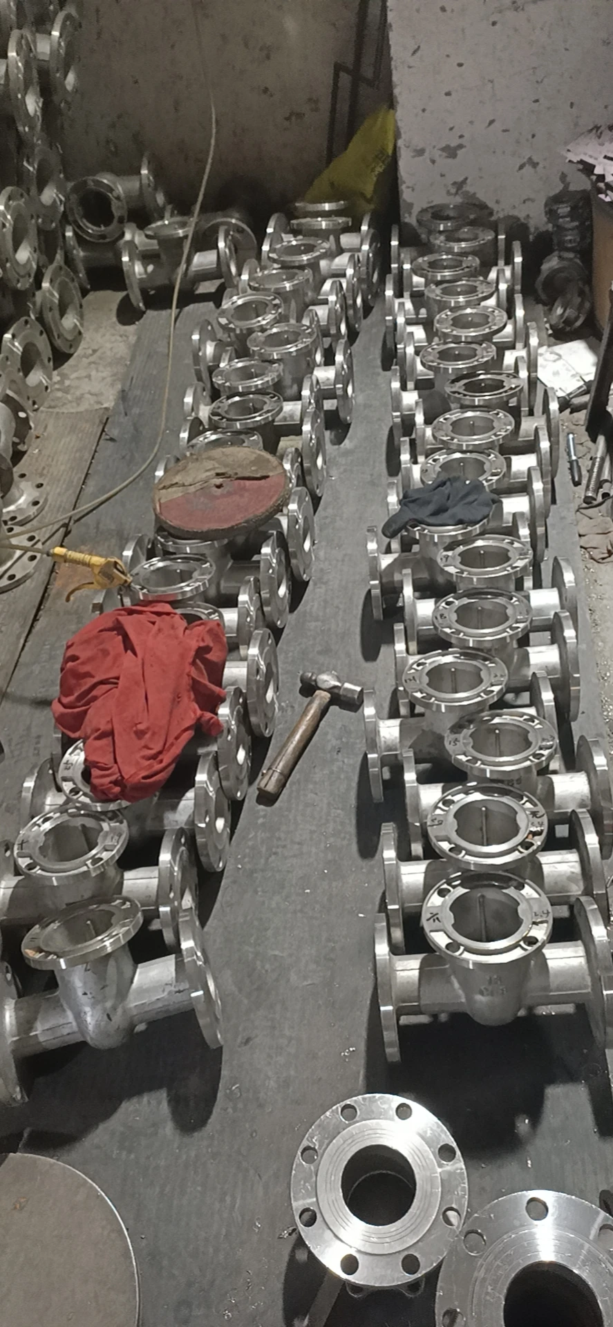 
Stainless Steel CF8 Control Valve Water Q41F DN150 PN16 Flange End Ball Valve 