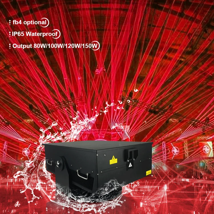 200w outdoor colourful dj powerful  laser stage light machine