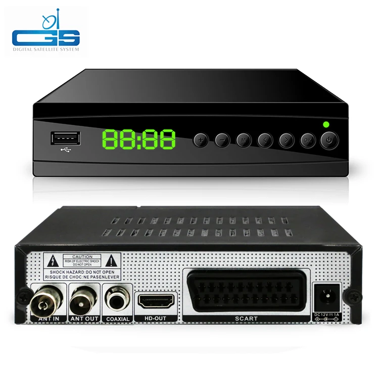 DVB-T2 TV Tuner HD Digital TV Receiver DVB T2 Receptor H.264 HDTV Set Top Box DVBT2 Decoder DVB-T Prefix for Russian Free TV