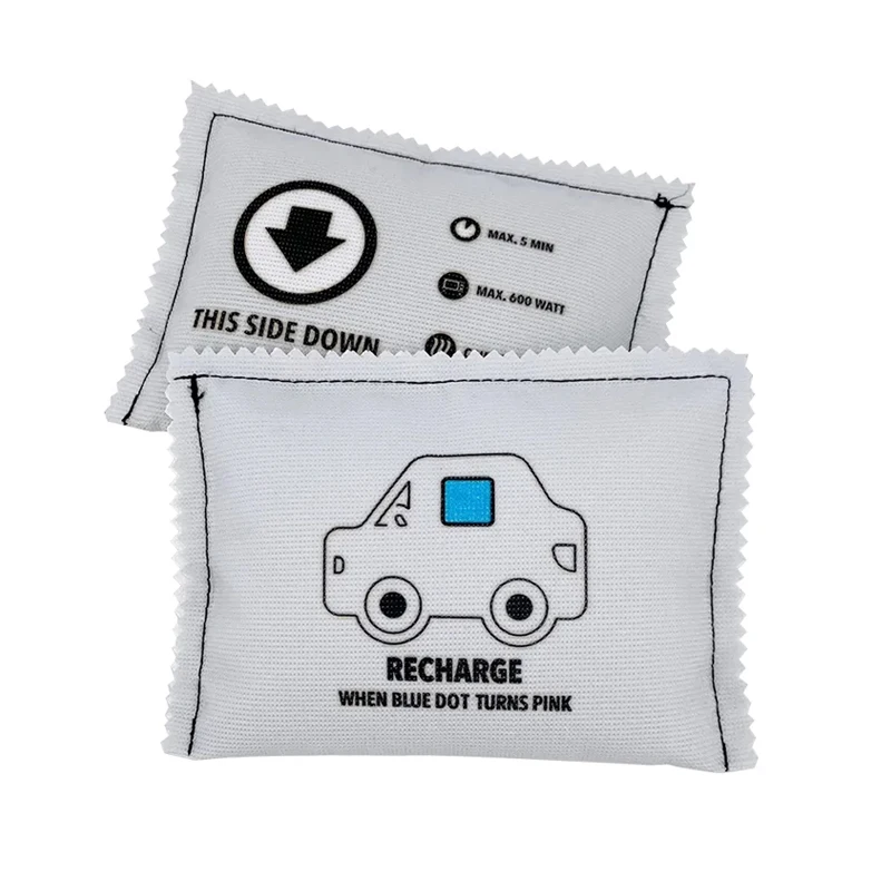 Hot selling Moisture Absorbent Car Silica Gel Desiccant Dehumidifiers Bag