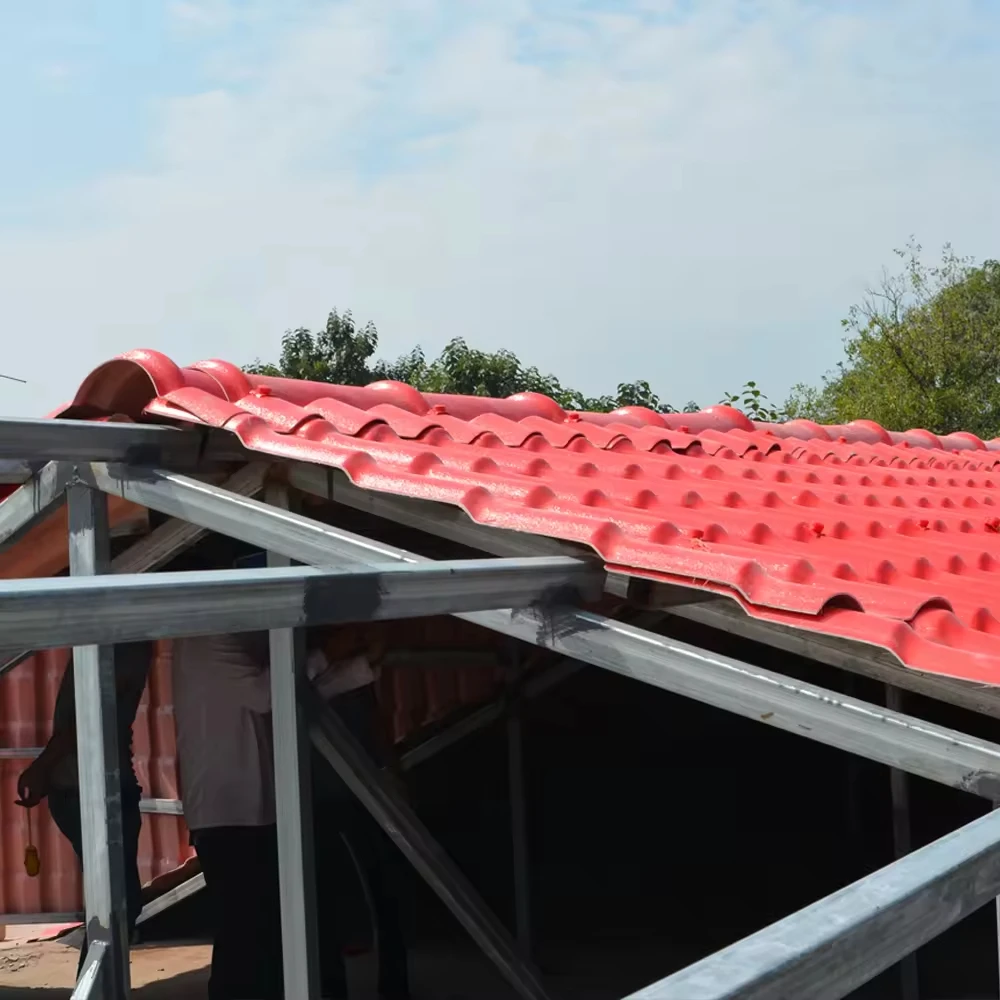 spanish asa pvc roofing 4 layers asa pvc roof tile manufacturer tile pvc asa de hoja de techo