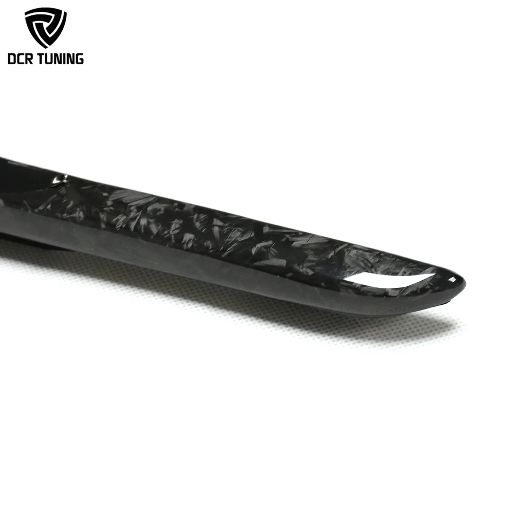 Forged Carbon Fiber Fender Trim for BMW F90 M5 Carbon Side Air Vents Replacement Grille Clip-on 2018+