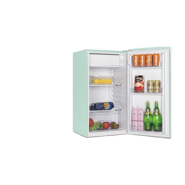 3.2cu tf Retro style fridge Single door defrost refrigerator