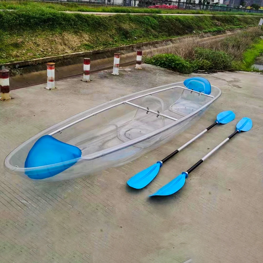 ONEMAX clear kayak transparent crystal clear kayaks with light in the tourist