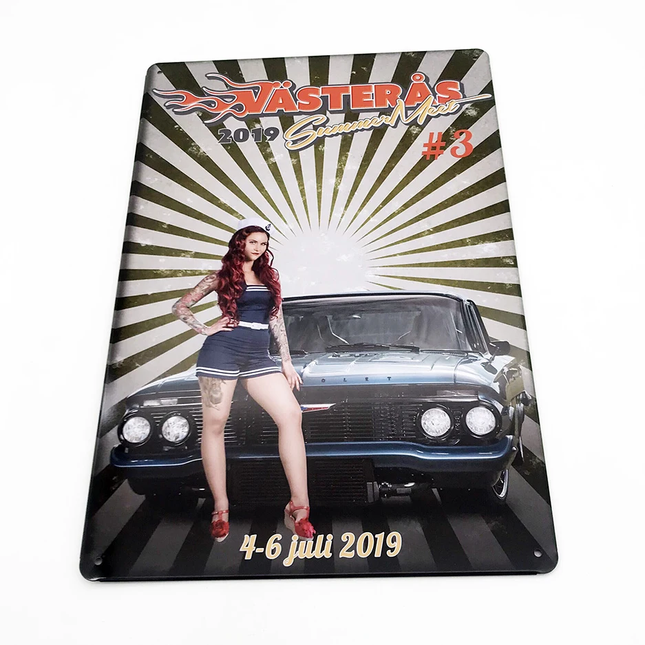 Прямая продажа с фабрики, оптовая продажа, винтажный жестяной металлический знак