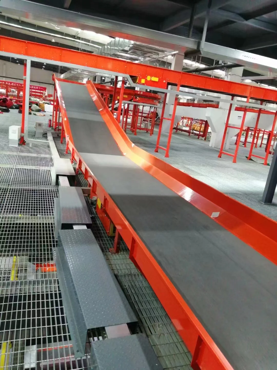 Professional Turn Conveyor Producer Heavy Duty High Speed Logistic PVK Corner Conveyor