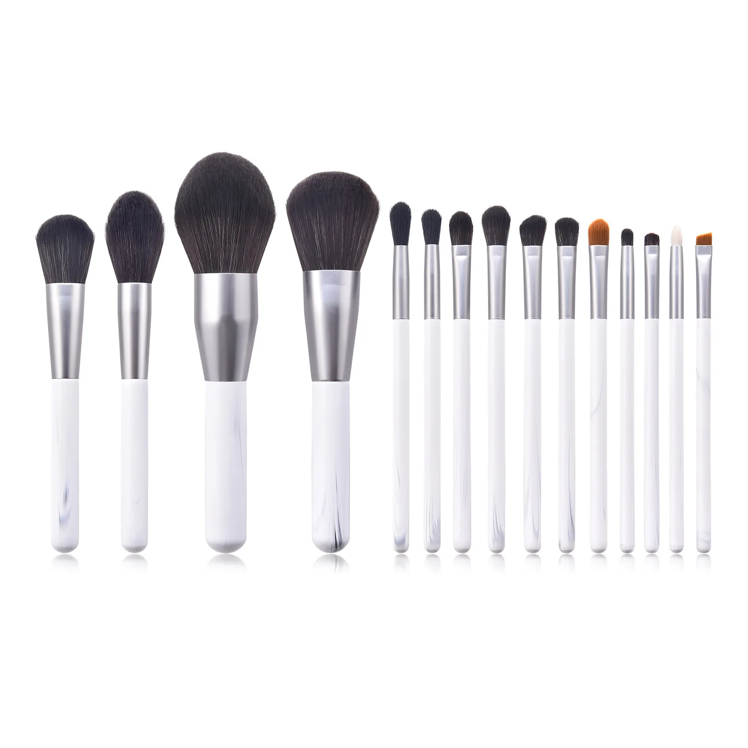 15pcs wooden Handle High quality professional Cosmetic tools Makeup Brush Kit