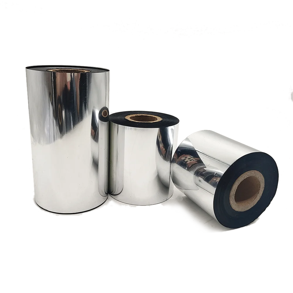 Wax and Resin Thermal Transfer Ribbon Compatible with Zebra OKI HP Printers for Barcode and Resin Ribbons