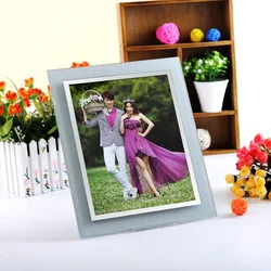 Simple Acrylic Frosted Custom Square Crystal Photo Frame Crystal Glass Frame