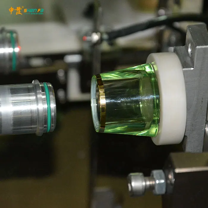 High speed Jars glass jars automatic hot stamping machine packing jars hot stamping