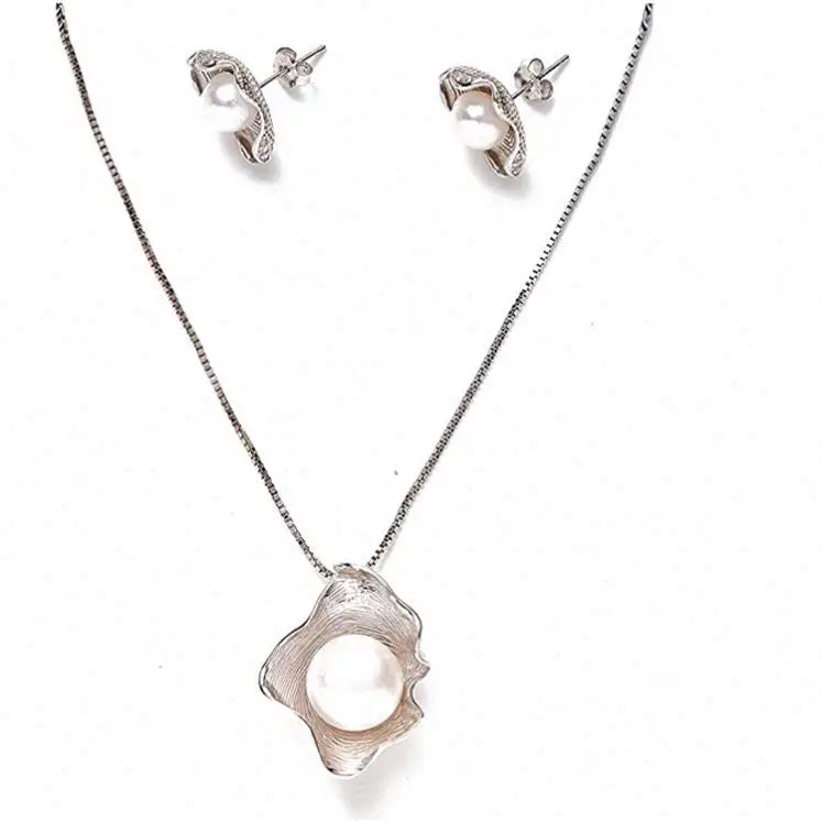 Freshwater Cultured Pearl Necklace Set,Classic Nearly Round Set