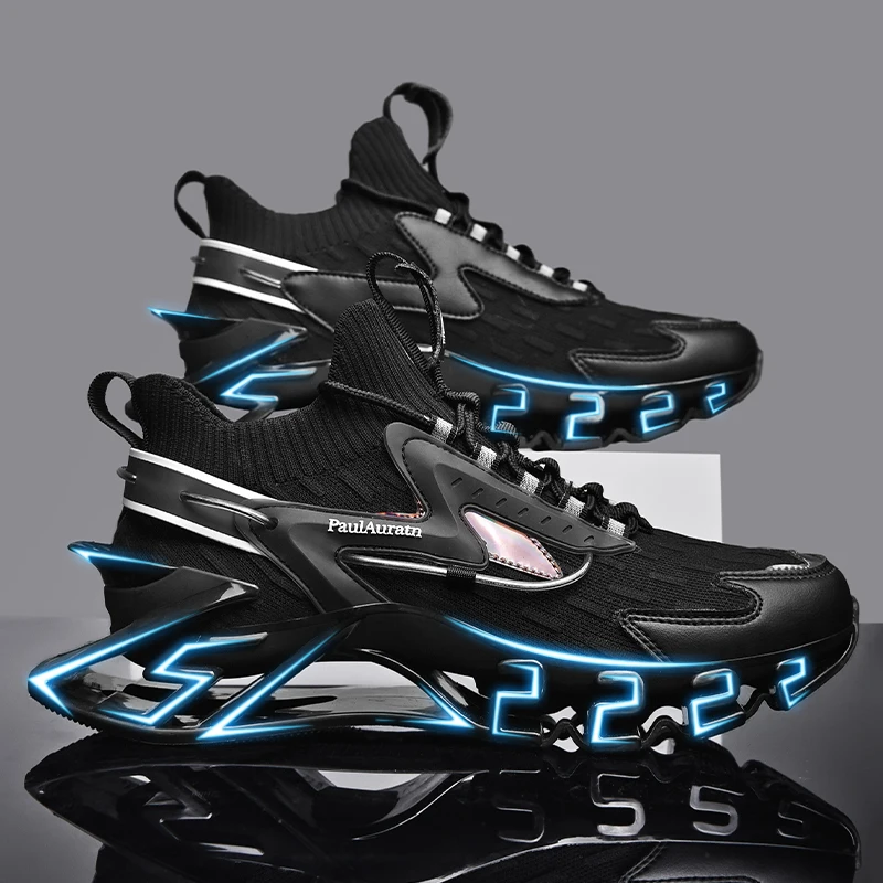 STNM Men Sneakers Male Casual Shoes Tenis Luxury Sport Shoes Trainer Sneakers Fashion Running Red Bottom Blade Shoes For Men
