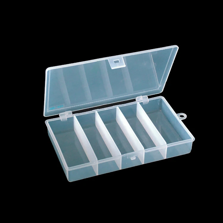 Двухсторонний прозрачный синий ящик для приманок WEIHE 023A, разные модели