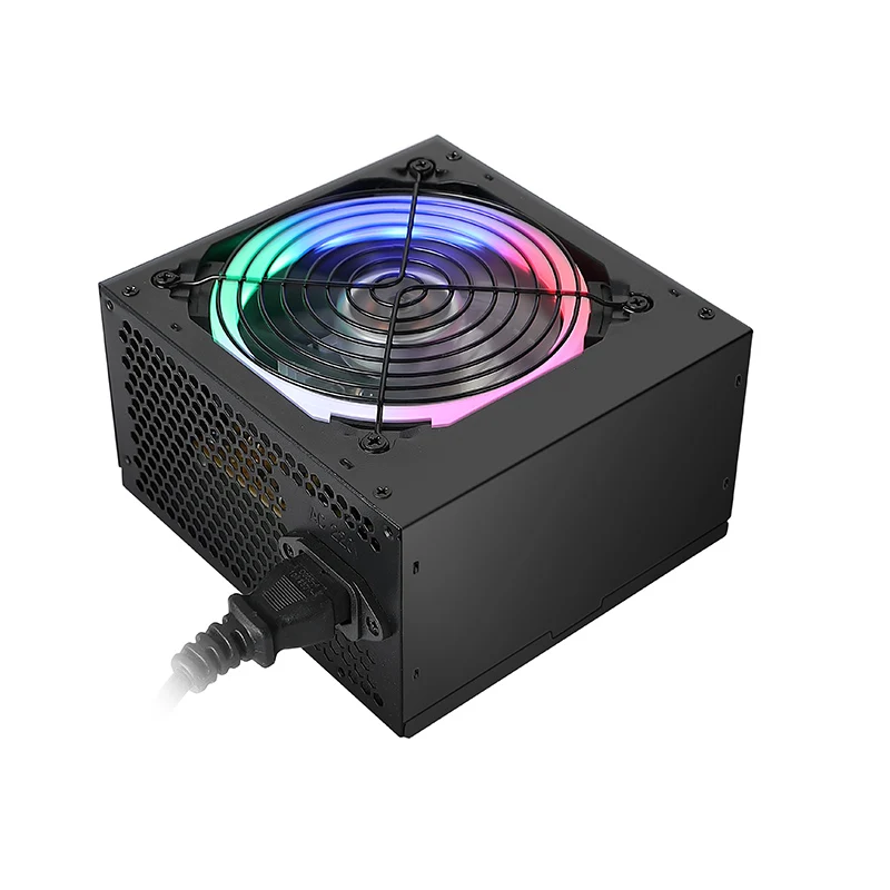 Сюрприз! Удивительный блок питания ATX 500 Вт с крутыми радужными