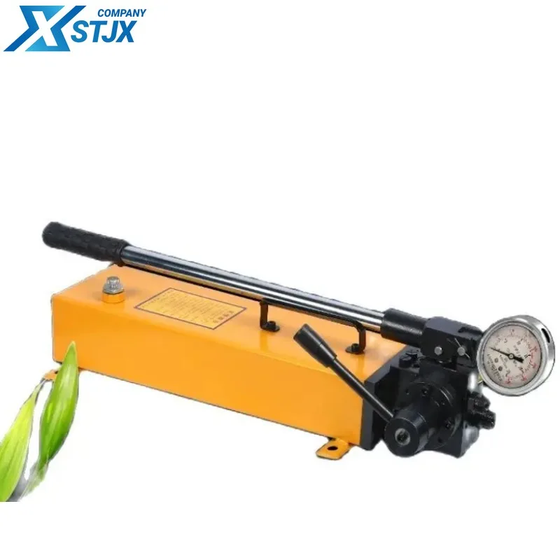 High-pressure double-acting one-way manual hydraulic pump oil pump