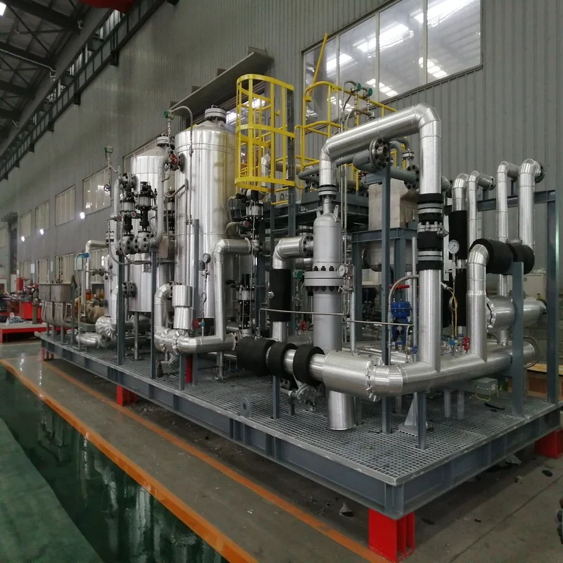 Small scale Skid mounted LNG plant  LNG liquefaction plant Modular LNG plant
