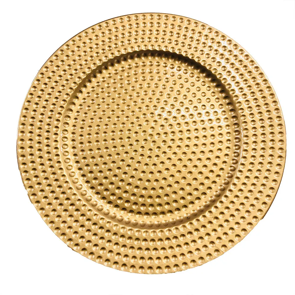 Wholesale cheap wedding decoration party plates silver plastic plates