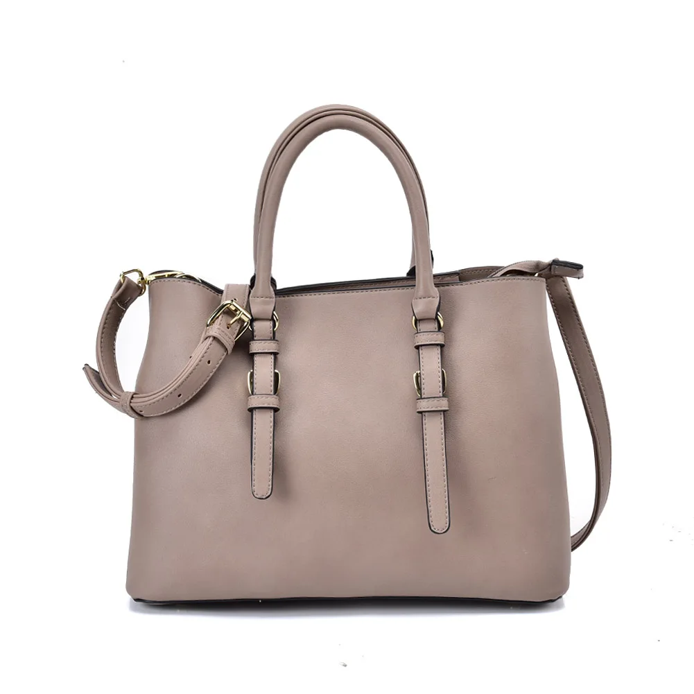 New Online Shopping Custom Wholesale Women handbags PU Leather Lady Tote Shoulder Bags