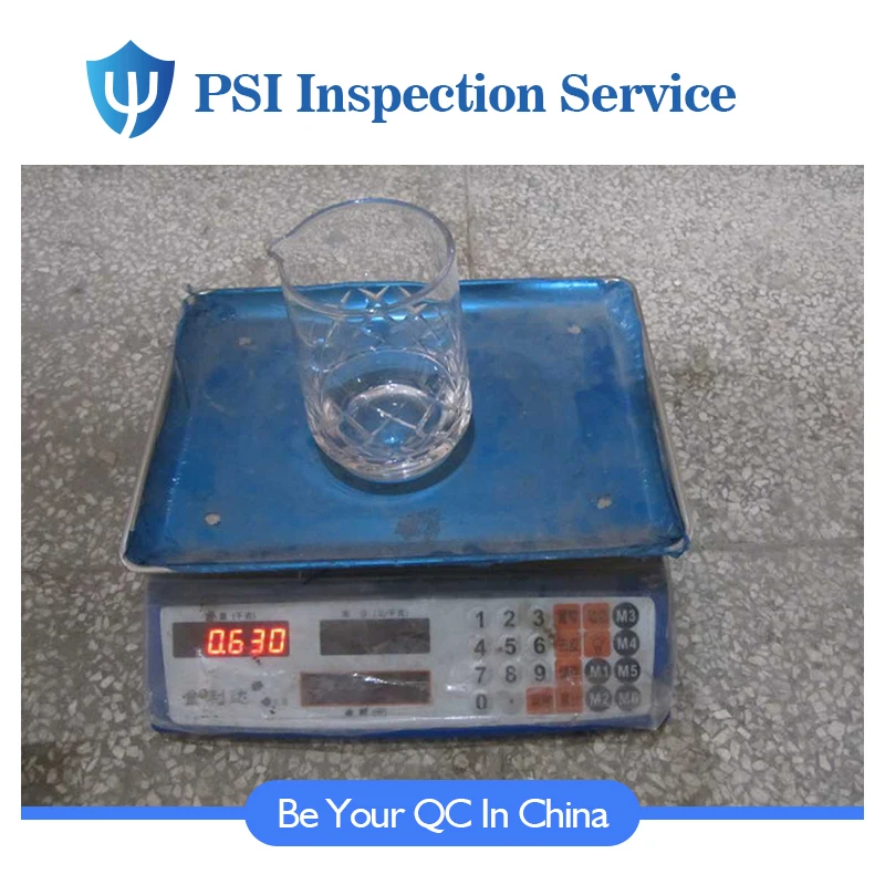 Проверка изделия из стекла/Проверка стеклянных бутылок