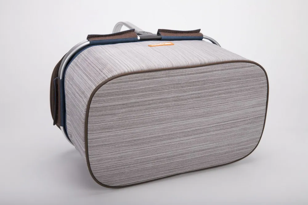 Foldable Portable Portable oxford cooler bag Storage Basket