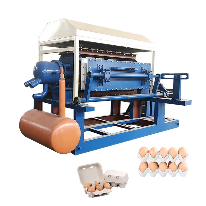 Semi automatic factory price paper egg tray making machine manual paper forming