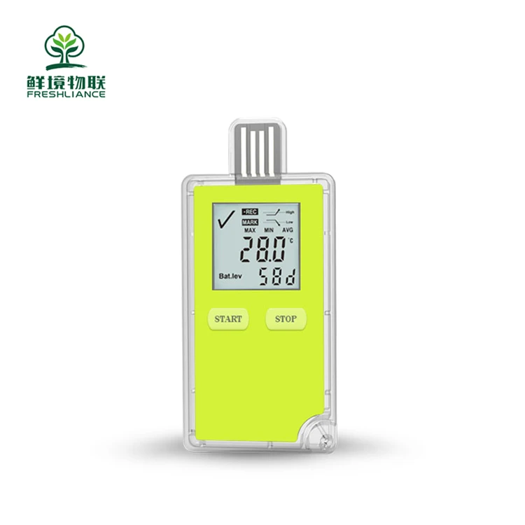 Freshliance Multi Configuration овощи транспорт USB регистратор данных с ЖК-дисплеем