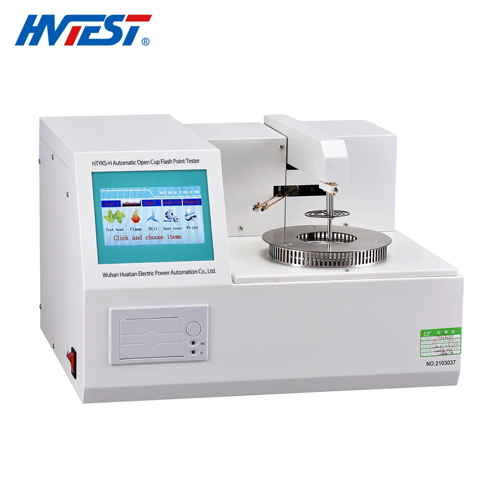 HTYKS-H Open Flash Point Automatic Measuring Instrument Transformer Oil Test Equipment