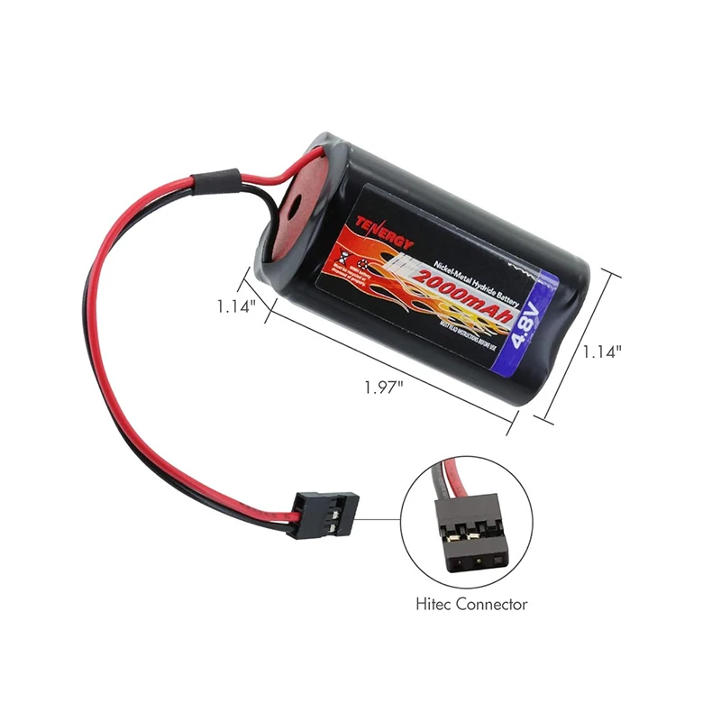 Jieyo NiMh Battery Size AA 4.8v 2200mah Ni-mh Rechargeable Batteries Pack For Pistols Airsoft