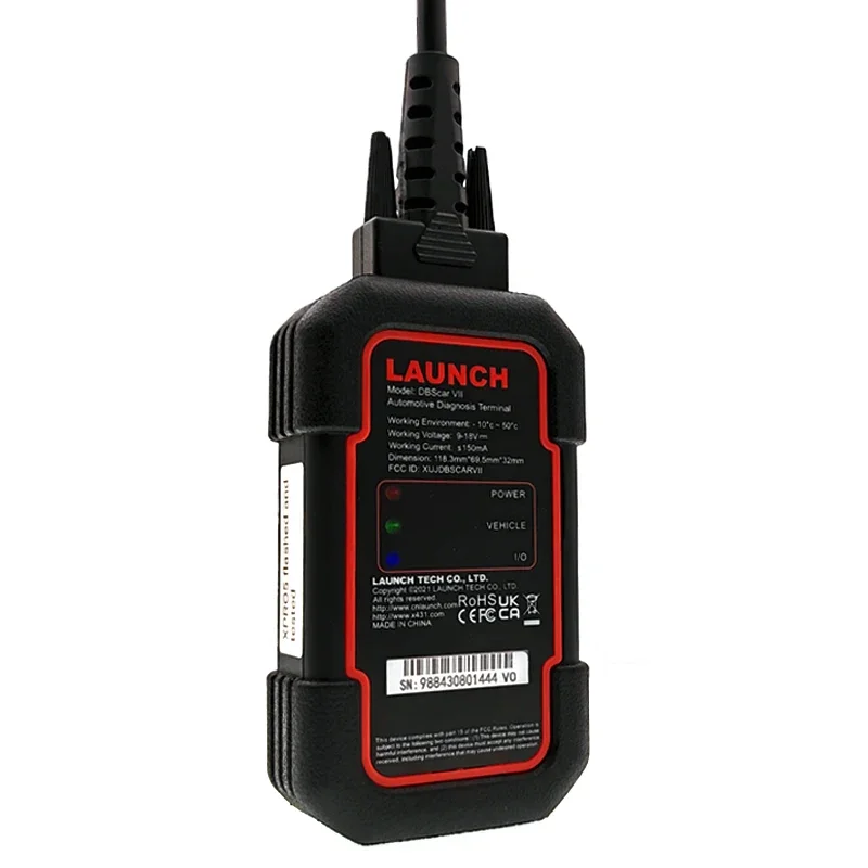 Запуск X431 DBScar 7 DBScar7 Bluetooth BT разъем VII Код сканер с поддержкой Doip CAN FD CANFD протокол