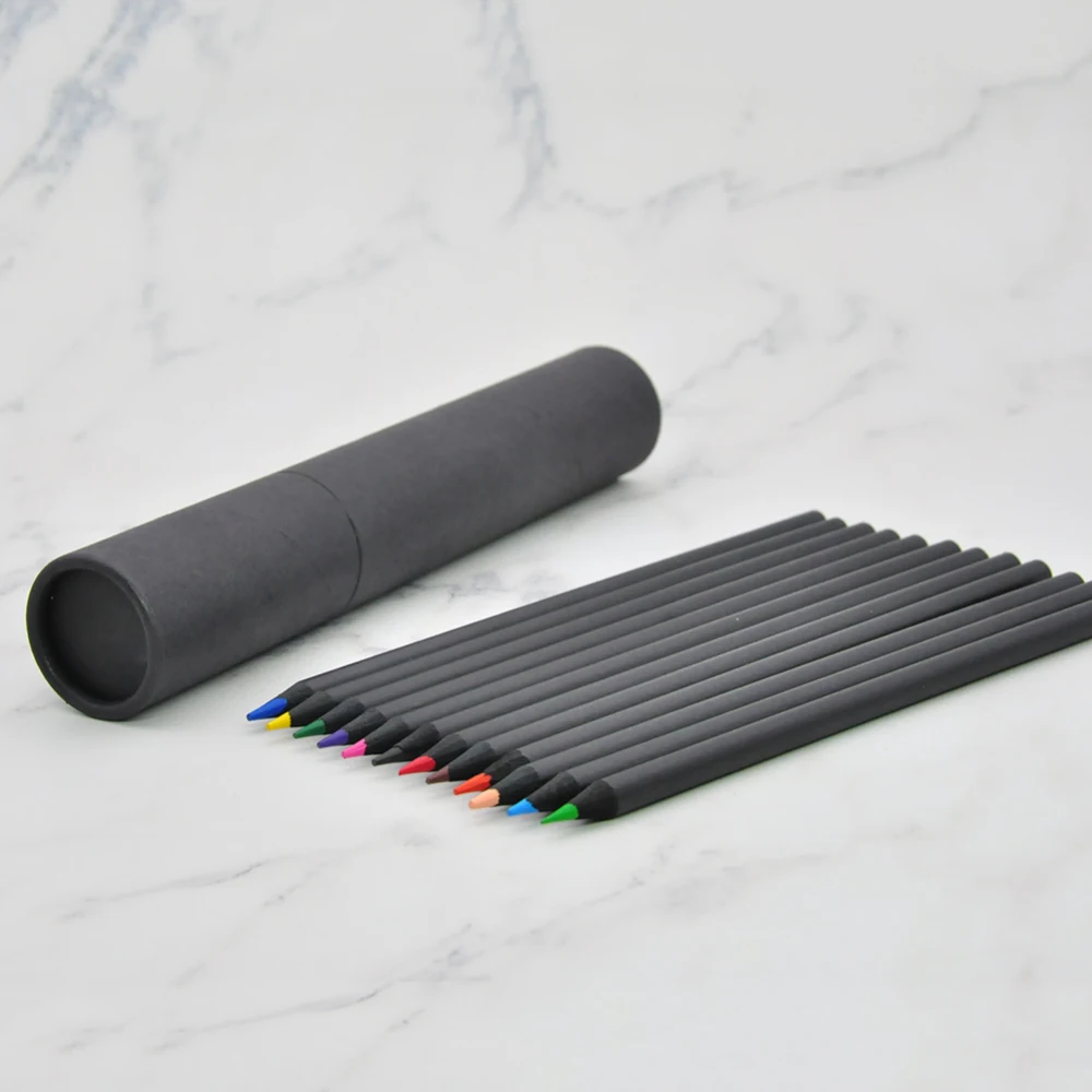 
Triangular Lead Custom Oil Based Fiber Castel Set Mini Colored Pencils 