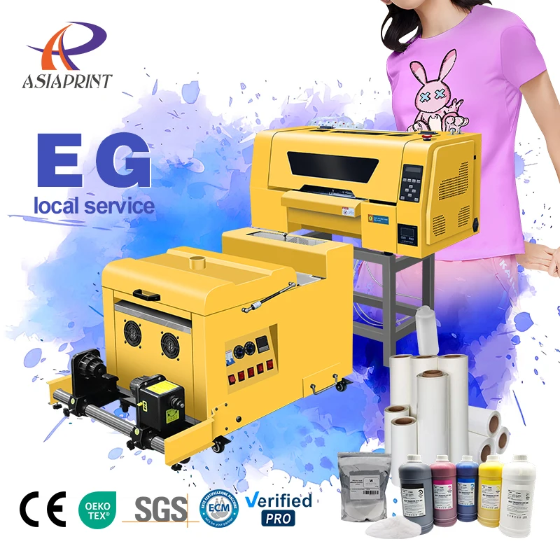 A3 DTF Printer With Heat Transfer Printing Can Be Use In T shirt Or fabric Transfer Machine With Low Price And Factory Product