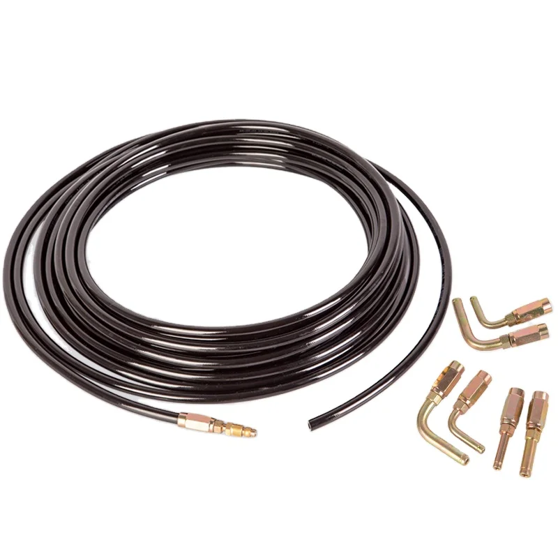 Centralized Lubrication System High Pressure Rubber Hose Pipe Oil Plastic Tube Reinforced Thermoplastic