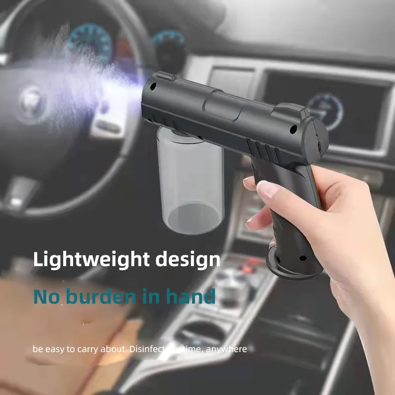 Portable Fogging Machine Touch Screen Mini 300Ml K5 K6 Medical Alcohol Sprayer Bottle Electronic Nano Spray Gun Atomizer