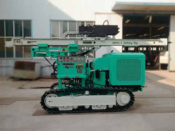 Hydraulic press driver well machine borehole blasting rig hole diamond drilling rig pipe well machine