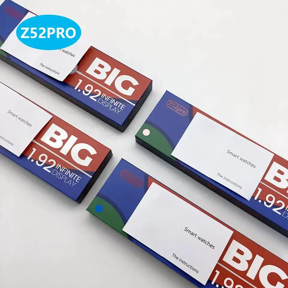 2022 Z52Pro Smartwatch 1.92 Inch Wireless Charging Cheap Reloj Inteligente Series 8 7 Z52 Pro Smart Watch