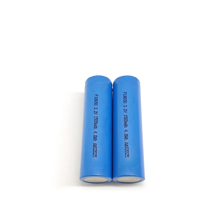 Manufacturer wholesale customized lithium ion 18650 cylindrical cell 3.2V 1500mAh rechargeable battery