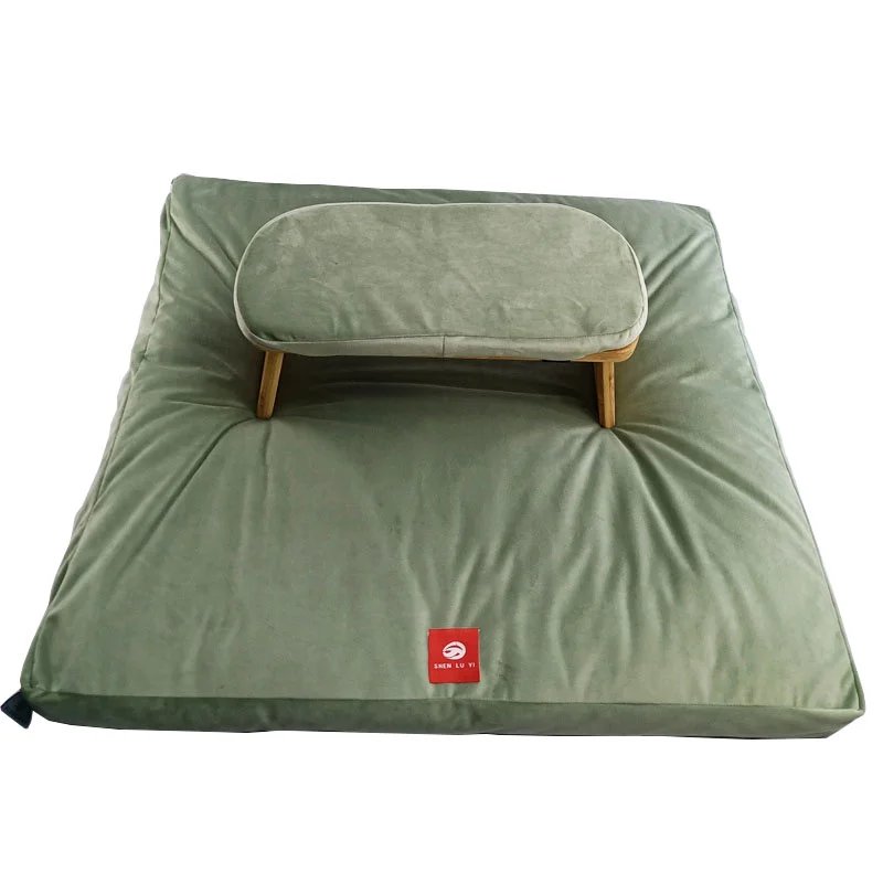 Meditation Cushion and Mat Set Meditation Pillow Soft Cotton Meditation Mat and Pillow Set Detachable Combination Set Yoga Chair